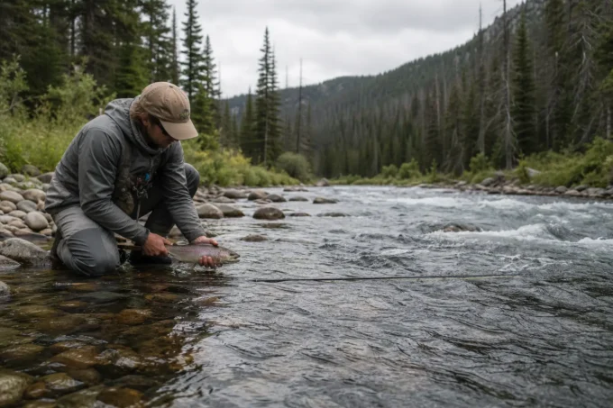 Editorial image for The One Thing That Actually Helped in A Bass Rod on a Trout River Catches Exactly Nothing