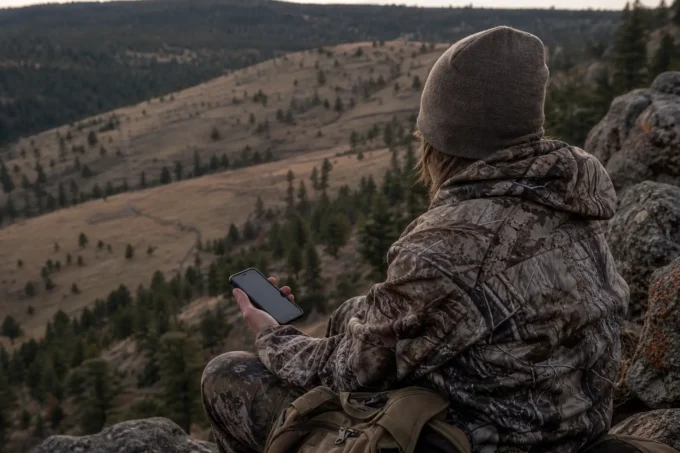 Editorial image for The Phone Dies in I Relied on a Hunting App Instead of My Eyes. Then My Phone Died.