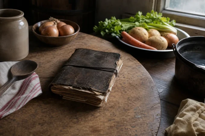 Great-Grandfather’s Leather Folder, Recipe No. 10: Corned Venison
