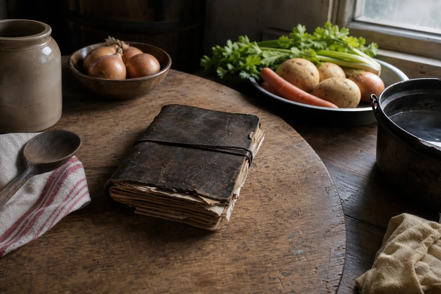 Great-Grandfather’s Leather Folder, Recipe No. 10: Corned Venison