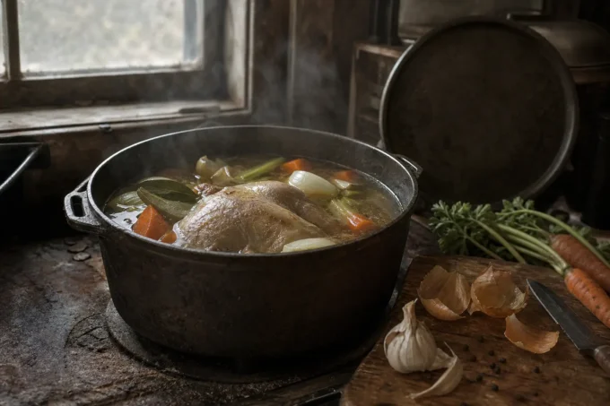 Great-Grandfather’s Leather Folder, Recipe No. 11: Old Hen