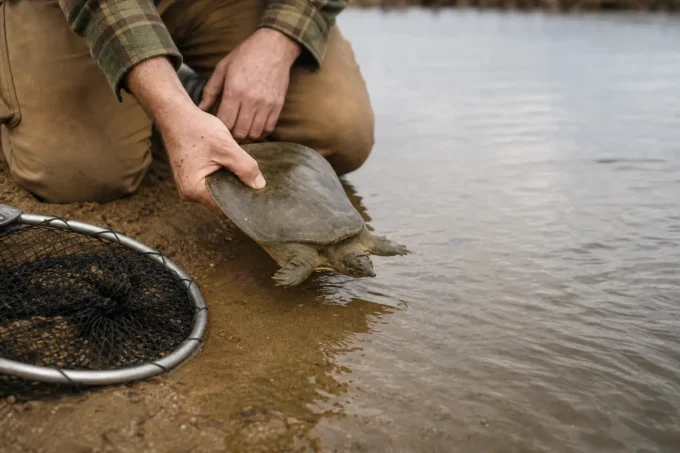 Editorial image for Recipe No. 14: Soft-Shell Turtle (Or, the One With the Leather Back) in Great-Grandfather’s Leather Folder, Recipe No. 14: Soft-Shell Turtle