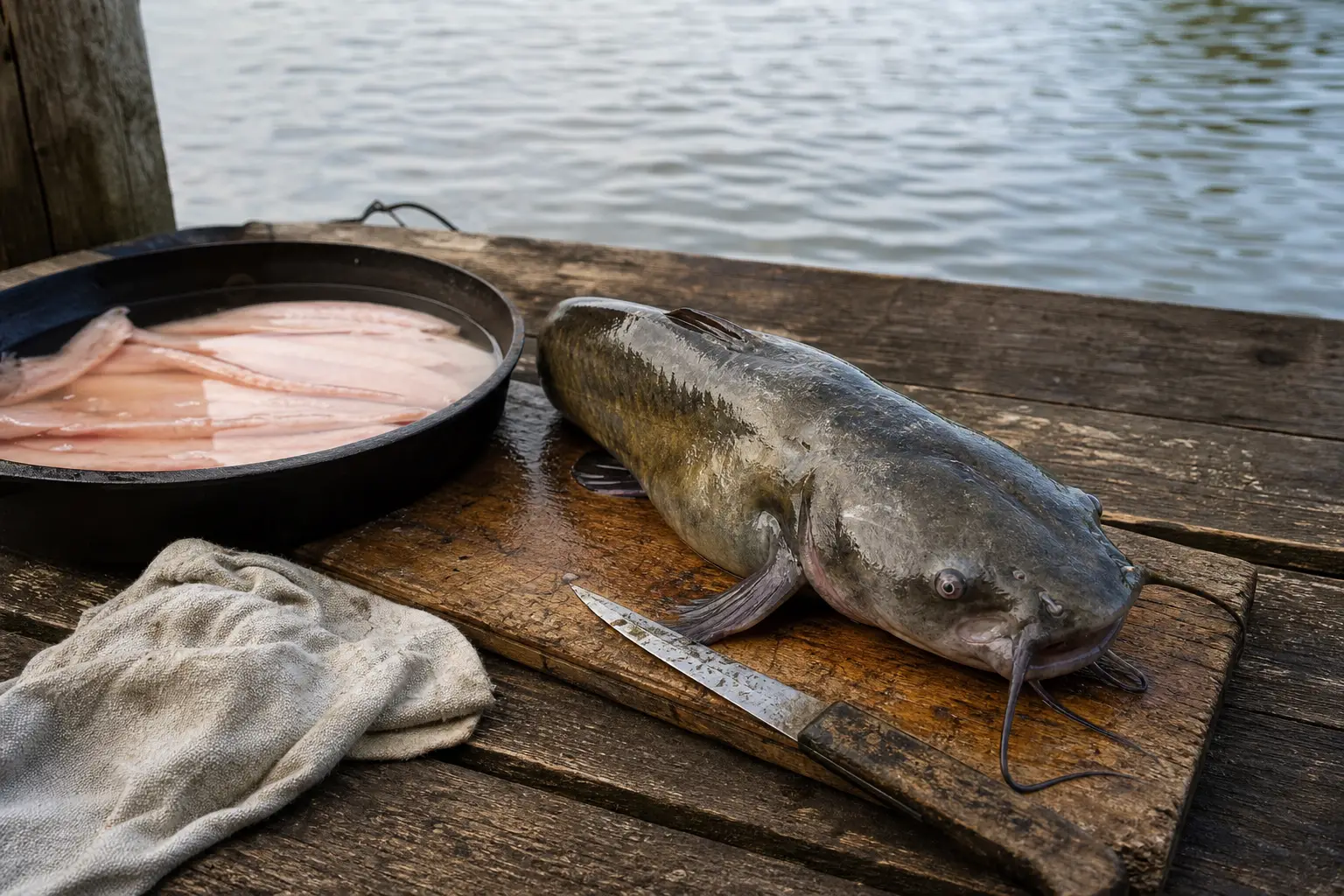 Great-Grandfather’s Leather Folder, Recipe No. 16: Catfish