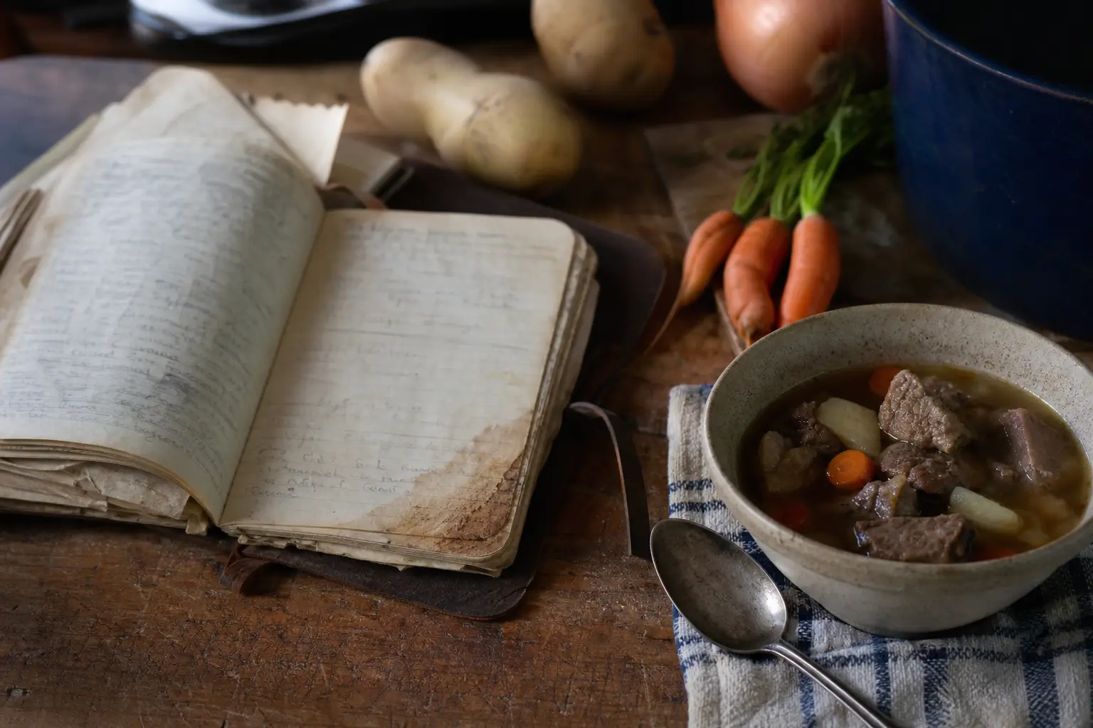 Great-Grandfather’s Leather Folder, Recipe No. 6: Muskrat