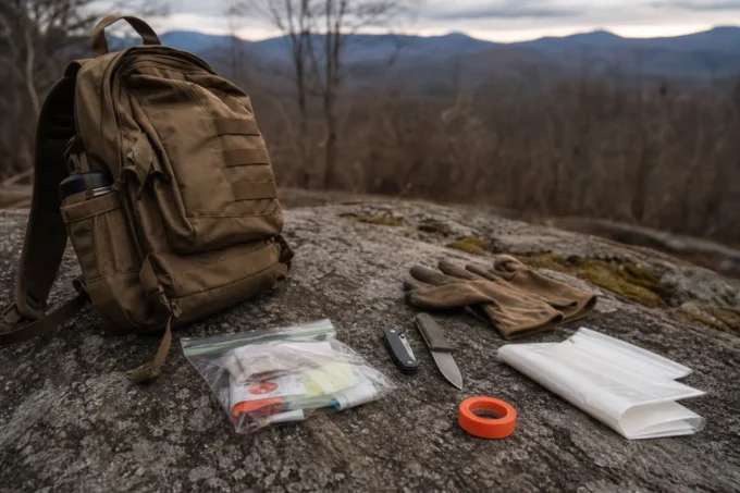 Editorial image for What Actually Stays in My Pack Now in The Bow Does Not Hold Steady Under Sixty-One Pounds
