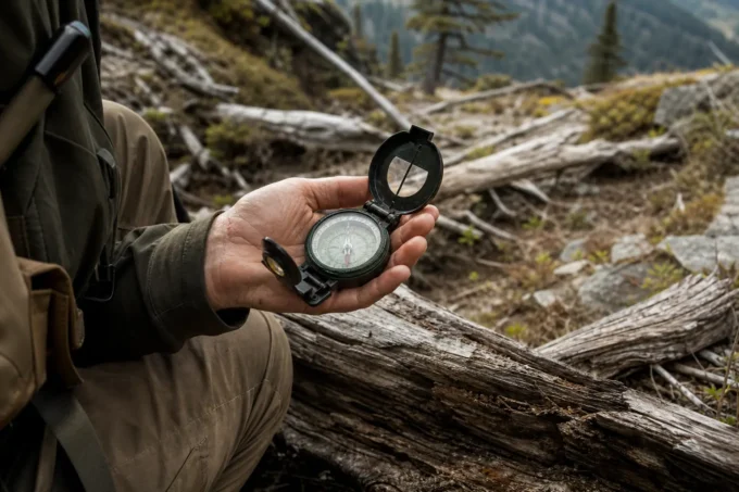 Editorial image for The Compass I Didn't Know How to Read in The Phone Dies and the Compass Laughs