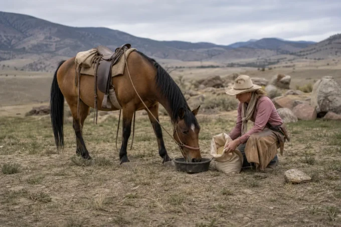 Editorial image for What a Horse Costs Out Here in You Come Out of the Mountains One Horse Short and Two Hundred Miles From the Next Post. Now Do the Arithmetic.