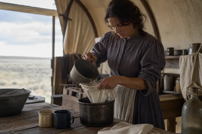 Editorial image for Hannah and the Quiet Work in You Cross a Country of Alkali Flats Where the Only Water for Forty Miles Tastes Like Soap.