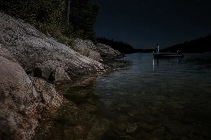 Editorial image for Skinny Water After Dark in Four Years of Fishing Walleye the Way the Books Said, Then a Cousin Pulled One Out of Three Feet of Water.