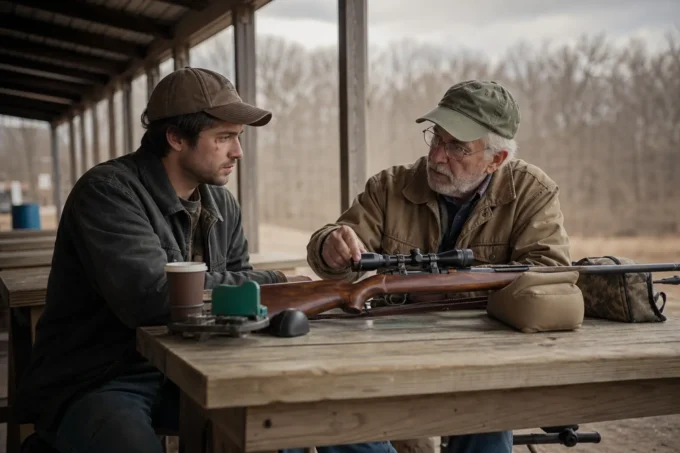 Editorial image for The Guy at the Range Who Fixed Me for Free in I Mounted My Own Scope Wrong and Let My Rifle Open My Eyebrow. The Buck Was Grateful.