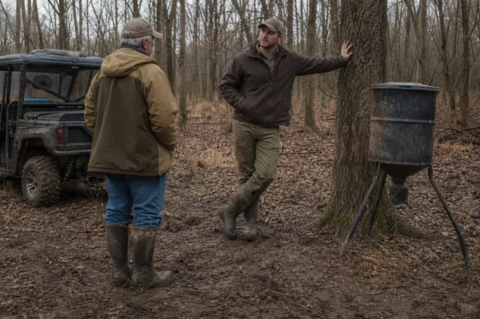 Editorial image for The Argument Over the Feeders in The Deer Started Coming to Corn. The Buck Never Did.