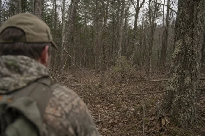 Editorial image for Then the Deer I Bumped in I Could Not Send the Arrow This Season, and the Deer Came Back Anyway