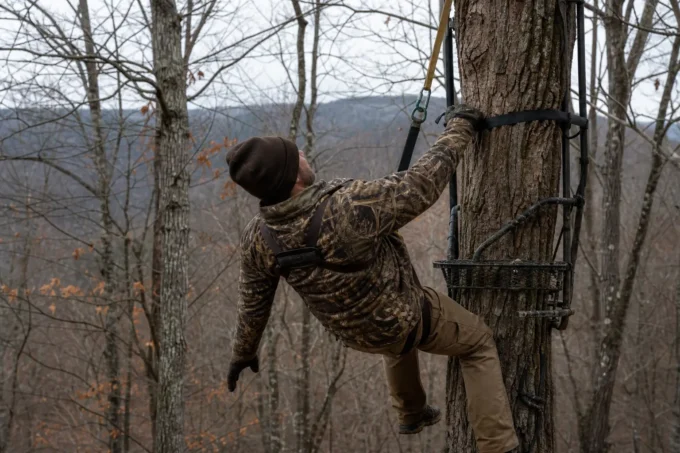 Editorial image for The Slip in The Day a Treestand Almost Turned Someone Into a Lawn Dart