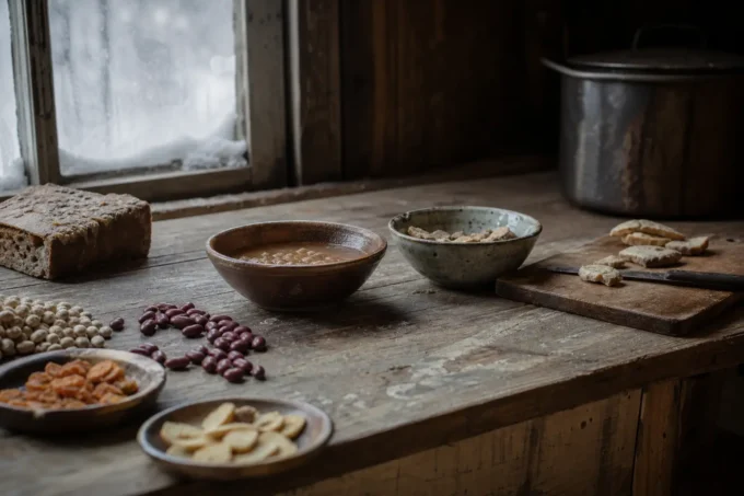Editorial image for Cold Is Not Weather. Cold Is an Arithmetic Problem in The Snow Is Up to the Axle and the Fire Is Eating Your Last Buffalo Chips. Now Keep Four People Alive Through a Ten-Degree Night.
