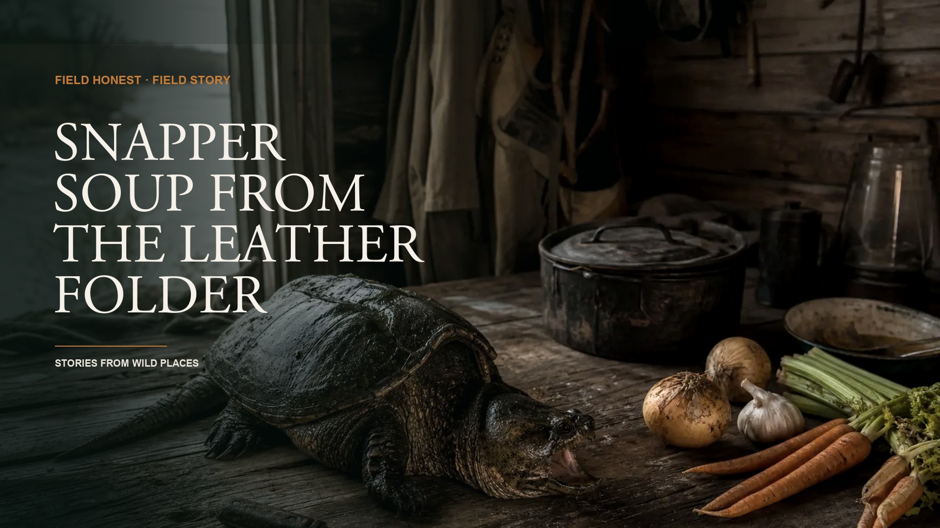 Great-Grandfather’s Leather Folder, Recipe No. 4: Snapping Turtle Soup episode artwork