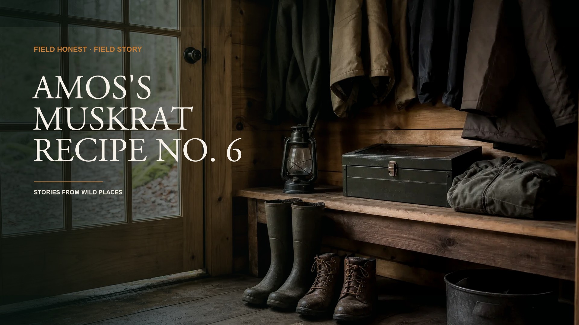 Great-Grandfather’s Leather Folder, Recipe No. 6: Muskrat episode artwork