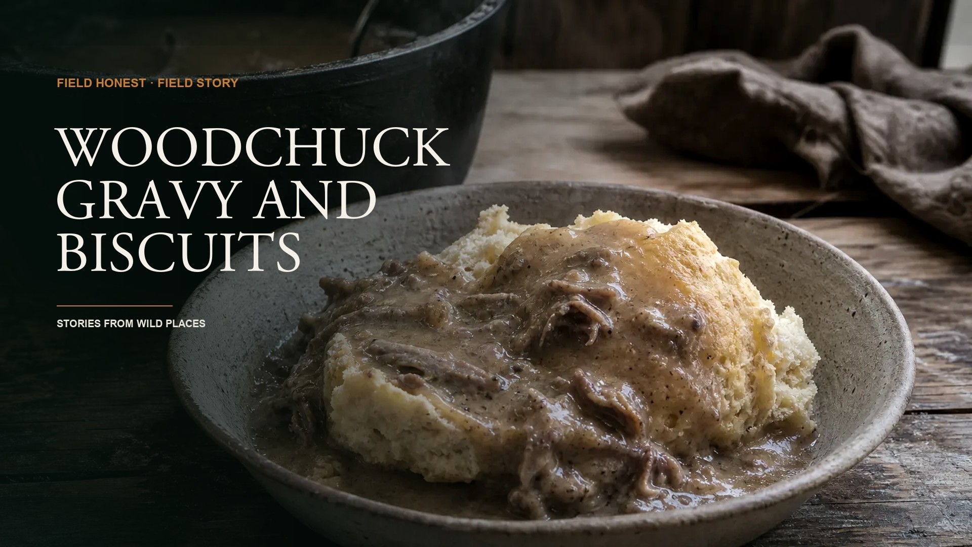 Great-Grandfather’s Leather Folder, Recipe No. 8: Woodchuck Gravy over Biscuit episode artwork