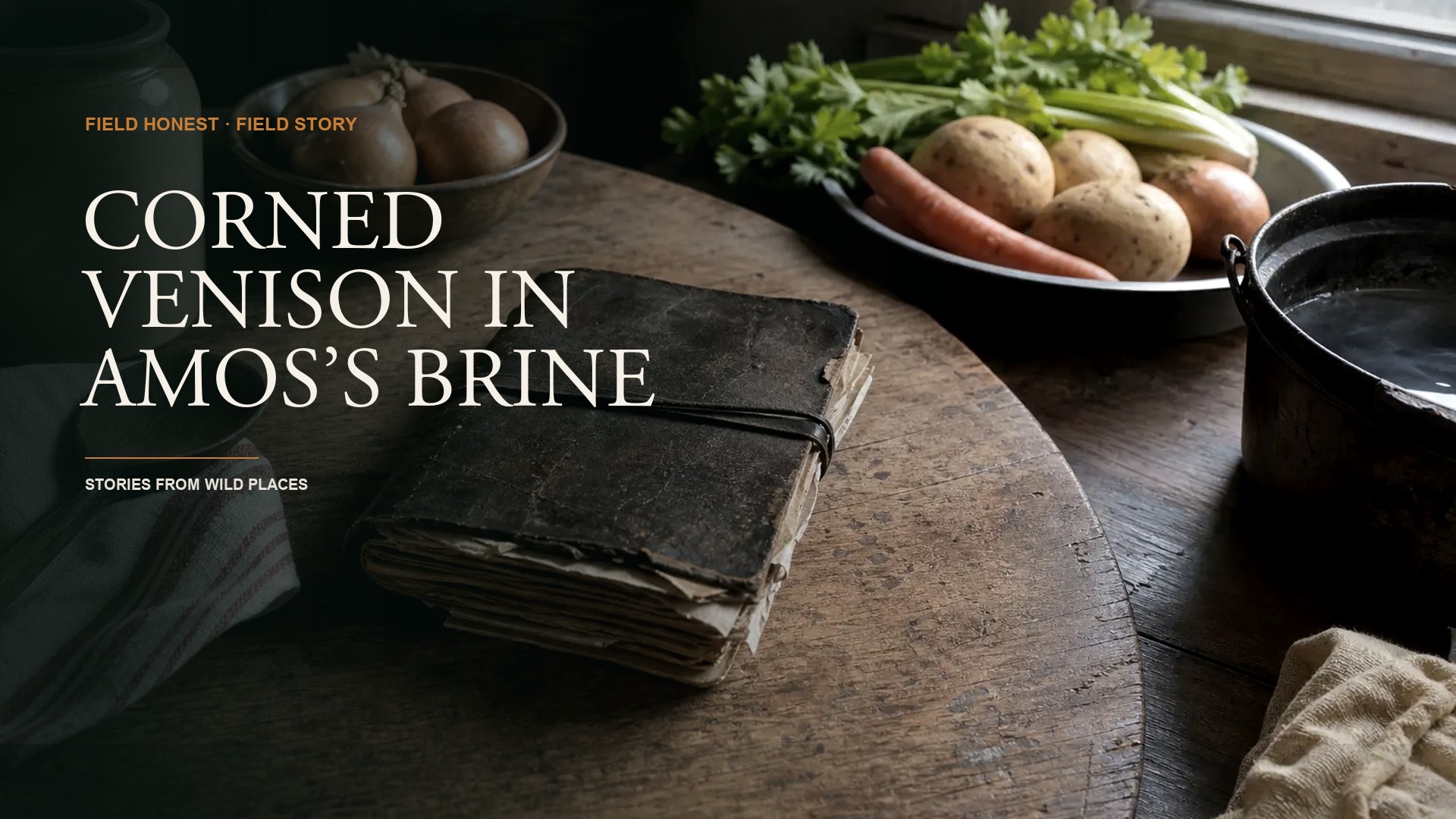 Great-Grandfather’s Leather Folder, Recipe No. 10: Corned Venison episode artwork