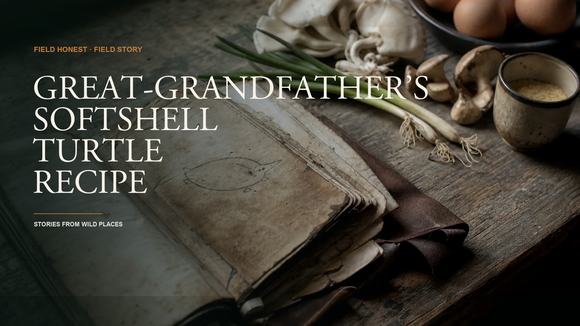 Great-Grandfather’s Leather Folder, Recipe No. 14: Soft-Shell Turtle episode artwork