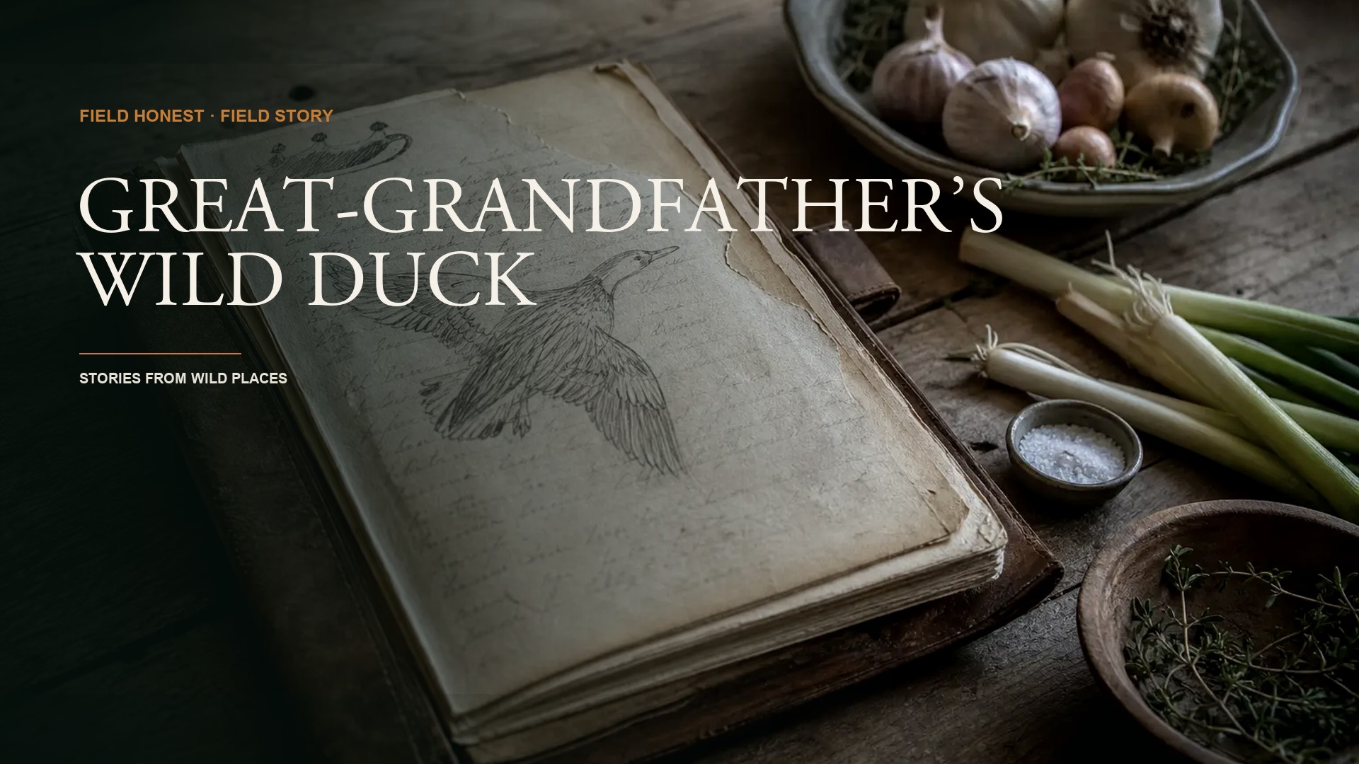 Great-Grandfather’s Leather Folder, Recipe No. 15: Wild Duck episode artwork